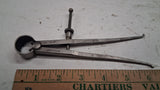 Vintage Starrett 6 Inch Outside Caliper & Brown Sharpe Inside Caliper Tool Lot