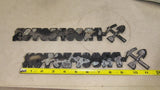 1981-1991 Dodge Ram Ramcharger Prospector Emblem Badge Pair Set OEM Mopar