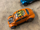 Hot Wheels Redline Custom Volkswagen 1967 Orange VW Bug Vintage Toy Car Hong Kon