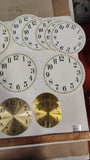 Vintage Klockit Clock Dial Faces, Numerals & Alignment Templates Lot