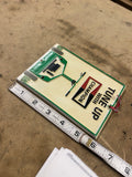Vintage Champion Advertising Sign Dealer Lawnmowers Garage Mancave Spark Plugs