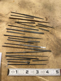 Needle Files Vintage Watchmaker Tool Die Maker Clock Machinist Small Repair Lot