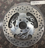 Xtreme Machine 11.5 Inch Motorcycle Brake Disc Chrome Carrier 0133-1523XARLS-CH
