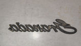Vintage 1975-1980 Ford Granada Fender Script Emblem Badge OEM D5DB-16B114-AA
