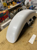 2025-26 OEM Harley Touring Street Glide Chopped Front Fender Pearl White Mount