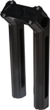 BILLET RISERS 10" BLACK KICKBACK ROAD GLIDE STREET GLIDE DYNA