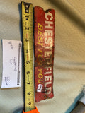VINTAGE Chesterfield Tin Sign "The Best For You" Advertising tobacco 50's Man Ca
