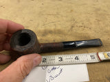Dr. Grabow Viscount tobacco Smopking pipe rusticated brown briar bowl Estate