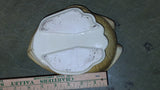 Rare 1950s American Bisque Ceramic Chick Cookie Jar Plaid Jacket Beret Mint USA