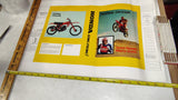 Vintage NOS 1975 Honda CR125M Elsinore Book Cover Marty Smith Motocross