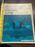 86^88 Official Factory Service Manual for Harley XLH