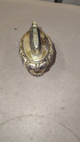 Vintage 1940s Ronson Crown Silver Plated Table Lighter Patent RE 19023