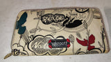 Sakroots Peace Wallet & Relic Vintage Soda Bottle Cap Trifold Lot