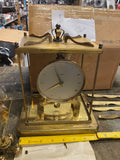 Vintage Schatz 400 Anniversary German Brass Antique Clock Antique Mantle Parts