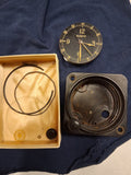 WWII Elgin AN-5743-1 8-Day Aircraft Cockpit Clock Movement 562 Parts Repair 1944