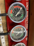 Vtg Sonco Fuel Pump Pressure Vacuum Engine Gauges 364 Motorcycle Auto Truck Tool