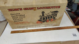 Vintage Jim Beam 1872 Grant Locomotive Porcelain Decanter Empty With Box
