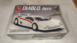 AMT ERTL Lamborghini Diablo Aero 1/25 Scale Model Kit 6148 Vintage 1991