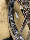 Chrome Detonator Mag Wheels 3x16 2.15x21 Harley Softail Chopper3/4 00^ Dyna Wide