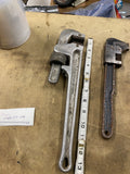 18-Inch Toledo Beaver Aluminum Pipe Wrench, USA Lightweight Plumber tools 13"