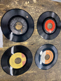 Vtg 45 RPM Vinyl Record Lot 4 Stevie Wonder Patti Smith Triumph Atlantic Starr