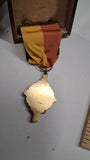 Lot of 2 Vintage 1955 Old Westmoreland Rifles Shooting Medals Boxes  Blackinton