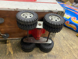 Vtg 50's Tonka Truck Pressed Steel Semi-Truck Toy Cargo Trailer Private Label!