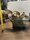 Vintage 1983 Jim Beam Ducks Unlimited Widgeon Decanter Duck Figurine Collectible