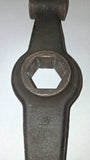 Vintage Bucyrus Erie Cast Iron Heavy Duty Hex Socket Wrench 500 B Pentagon Logo