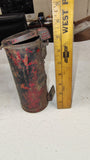 Vintage Dietz Firefly Kerosene Road Flare Torpedo Canister Case