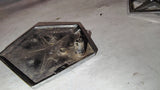 1983-1987 Chrysler Mopar Pentastar Trunk Lock & Fender Emblems OEM Lot of 3