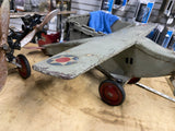 20's Steelcraft Boycraft airplane Unrestored Orig Vtg Antique Tin Toy Aircraft!