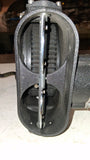 Kuryakyn 9980 Wrinkle Black Blood Groove Hypercharger Air Cleaner 06 Harley
