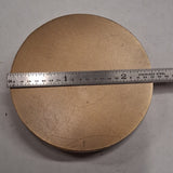 1987 USMC Marine Corps 212th Birthday Okinawa Japan Brass Paperweight Medallion