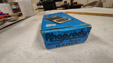 Vintage Rhapsody RY-118 AM/FM Transistor Radio New Old Stock In Box