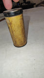 Vintage Chem-Test Aspirin Cardboard Tube 100 Tablets Detroit MI Empty