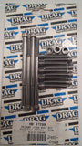 Drag Specialties Black Chrome Primary Cover Bolt Kit 2401-0568 Harley Softail