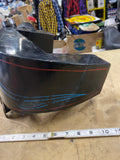 Vtg Chopper Shovelhead Evo rigid Wrap Around oil tank Harley Wide glide Softail