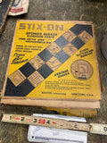 Vintage DuPont STIX-ON Rubber Cushion Strip Original Box Auto Truck acc Display