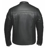 Thunder Men's Ultra Leather Motorcycle Jacket 2XL