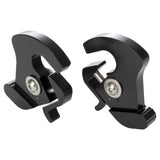 Quick Release Latch Clamp Kit Black Harley Sissybar Backrest Luggage Rack Detach