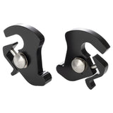 Quick Release Latch Clamp Kit Black Harley Sissybar Backrest Luggage Rack Detach