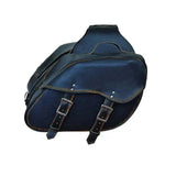 BROWN Distress Leather Saddle Bag 18 X 12 X 7 Motorcycle Harley Throw over bags
