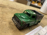 50's Wholesale Green Farmers Market Truck Vtg Toy Linemar Japan Stake bed Collec