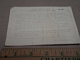 Vintage 1970s Brothel Token Marie's Boudoir New Orleans LA Bawdy House Check HK