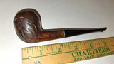 Vintage Willard Imported Briar Tobacco Pipe Carved Apple Billiard Estate Pipes