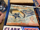 Vintage Hollywood Candy Bar Box Display 1940s Sign Advertising Store Rare!