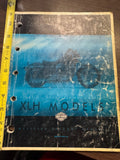 1999 Harley XLH Models Parts Catalog