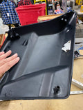Harley FLHXS Left Sidecover Vivid Black Pinstripe Touring 09^ Street Road Glide