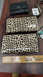 Lot of 8 Wallets Wristlets Coin Purses Leopard Print Olive Green Floral New Used